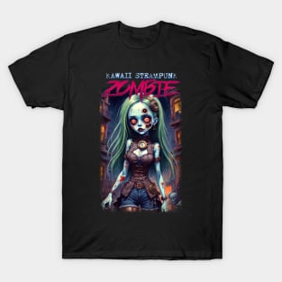 Kawaii Steampunk Zombie 04 T-Shirt